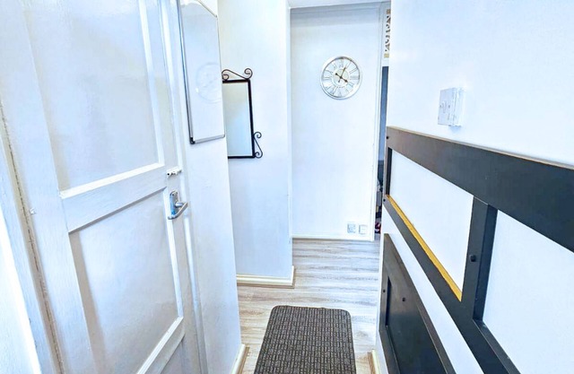 Enjoy a stylish experience at this centrally-located modern apartment.