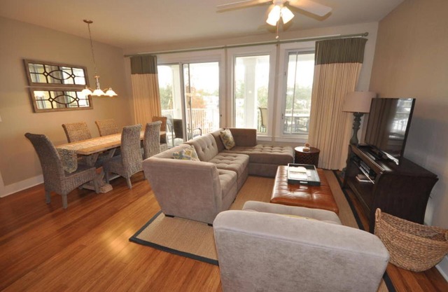 Enjoy Music & Fireworks From Your Balcony
