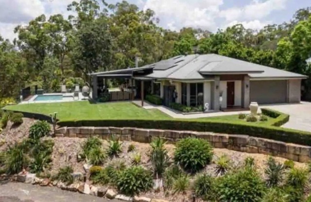 Enjoy the View in the Heated Swimming Pool