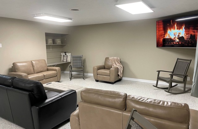 Enjoy this spacious 8-acre private 3 min drive to Miami University Property