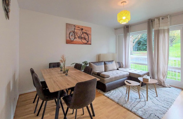 Enjoy your vacation in beautiful Montbéliard and this tasteful vacation apartment.