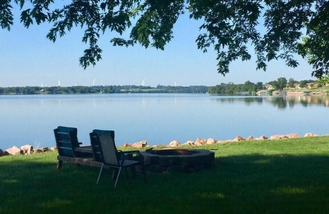 Escape to this peaceful lakefront getaway on Lake Hendricks