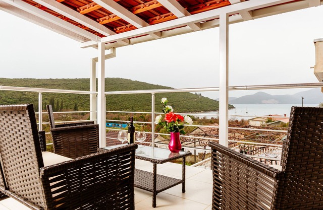 Exclusive 3 bedrooms split level sea-views apartment overlooking Bigova Bay