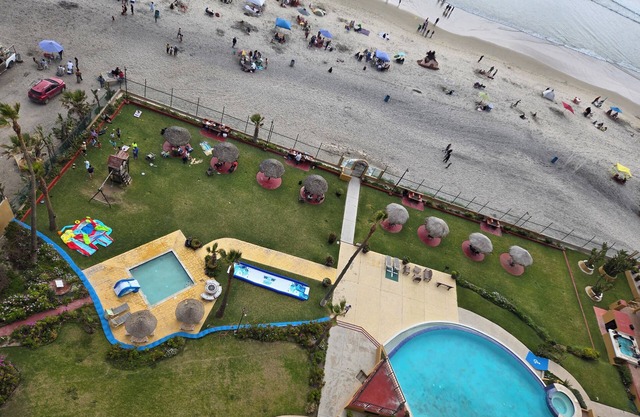 Exclusive ocean front centrally located 2-bedroom condo with WiFi in Rosarito