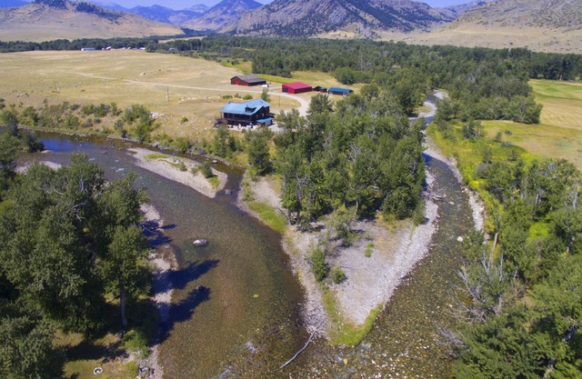 Executive Cabin -1 mile Stillwater River-Caddis Cabin-Montana fly fishing