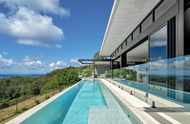 Experience unparalleled luxury at this modern architectural masterpiece.