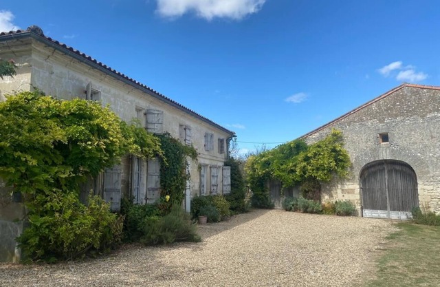 Fabulous family French farm House with pool in quiet hamlet .