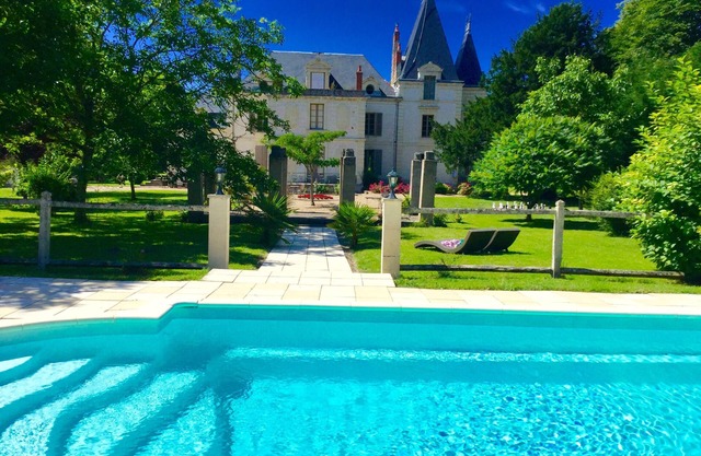 Fairy tail castle with heated outdoor pool
