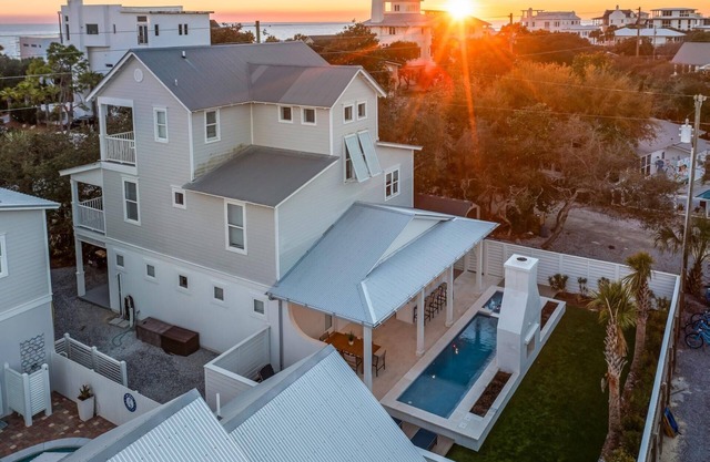 Fall Availability! Gulf Views! Private Heated Pool! Low-Speed Vehicle! Steps from the Beach!