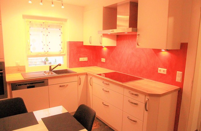 Family apartment on the ground floor