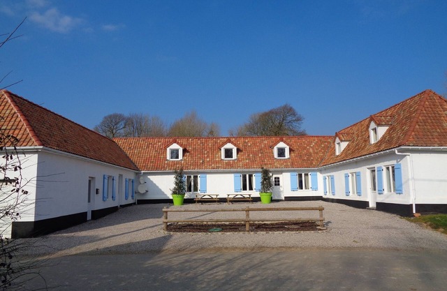 Family farmhouse sleeps up to 14 guests.