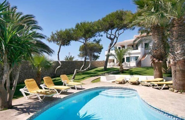 Family-friendly Villa in Menorca with gorgeous sea views, and spacious garden