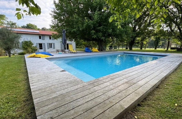 Family home with heated pool