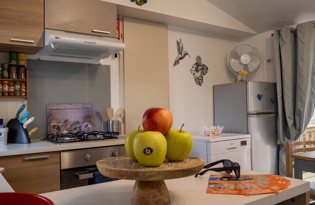 FAMILY MOBILHOME 6/8 pers COMFORTABLE AND AIR CONDITIONED