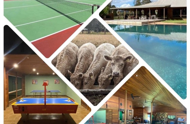 Farm Stay With Shared Access to the Pool, Tennis Court, Entertainment/games Room