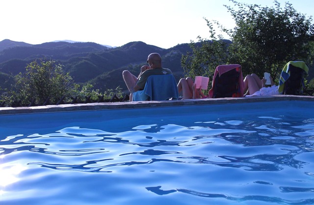 Farmhouse in the hills. Romantic annex for 2 people. Panoramic view!