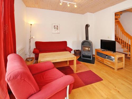 Ferienhaus in Mirow mit Terrasse, cleaning included
