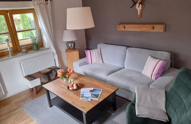 Ferienwohnung bis 2 Personen, Erdgeschoss, Terrasse
