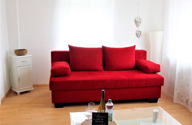 Ferienwohnung Hogh, 55qm, Terrasse, 1 Schlafzimmer, max. 4 Personen
