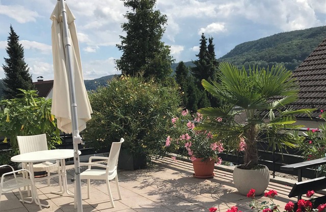 Ferienwohnung mit Terrasse in der Nähe von Nürnberg
