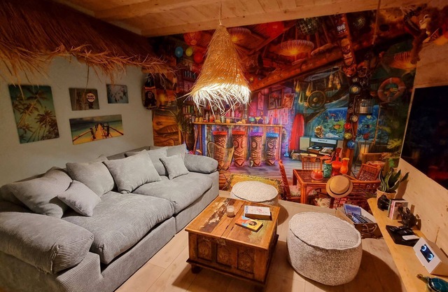 Ferienwohnung Tiki-beach, Karibisches Flair in der Oberlausitz