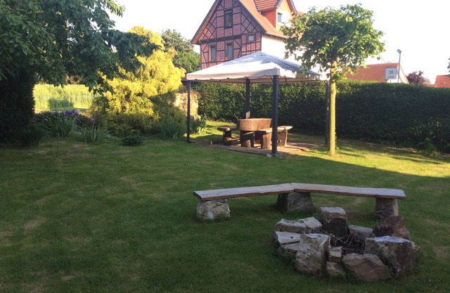 FeWo am Reinhardswald "Eichenlaub" Experience northern Hesse with family and dog Sauna