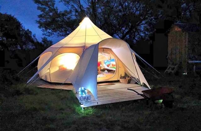 Finest Retreats | Oak Lotus Belle Tent