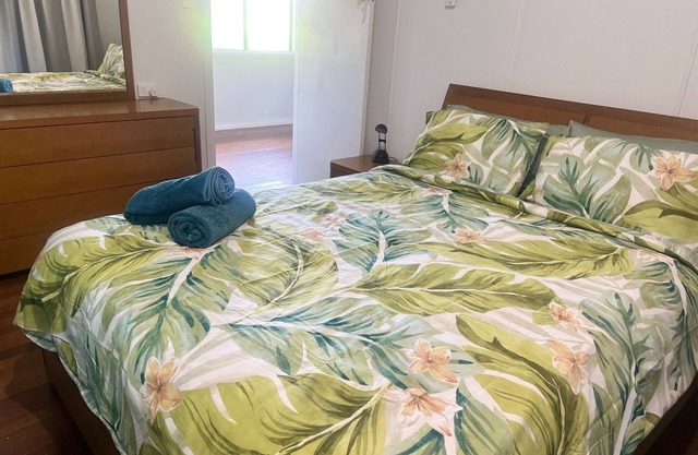 For the fishing entusiasts right on the Elliot River, relax and unwind.