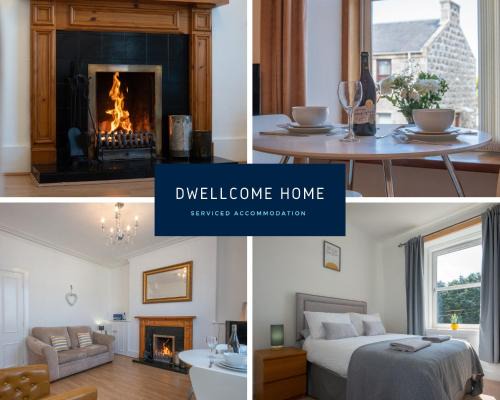 Free Parking, 1 Bed Apt, Half Mile to Union Street yet Quiet, Fast WIFI, Ideal for Long Term Contractor, etc Stays, Fully Equipped Kitchen, Regular Housekeeping Option - See Our Dwellcome Home Ltd Site for Assurance