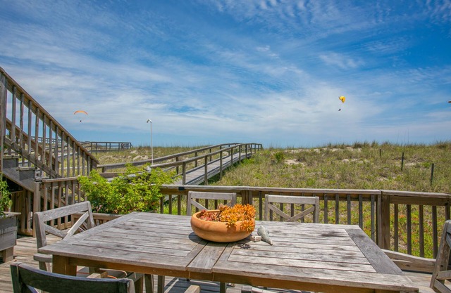 Freshly Renovated Beachfront First Floor Condo With Covered Deck