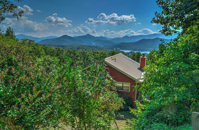 Frog Leap Hiawassee Cabin with Blue Ridge Mtn View