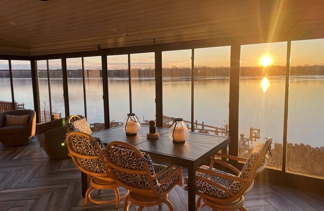 Fully Remodeled Exquisite Louisville Area Tranquil Riverfront Home!