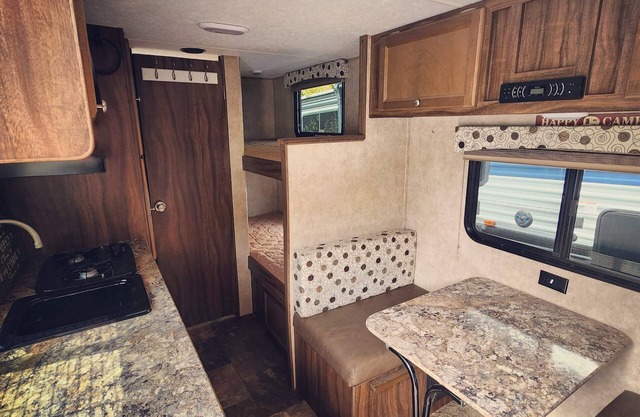 Fully stocked camper with delivery/setup to your favorite campground/cabin/event