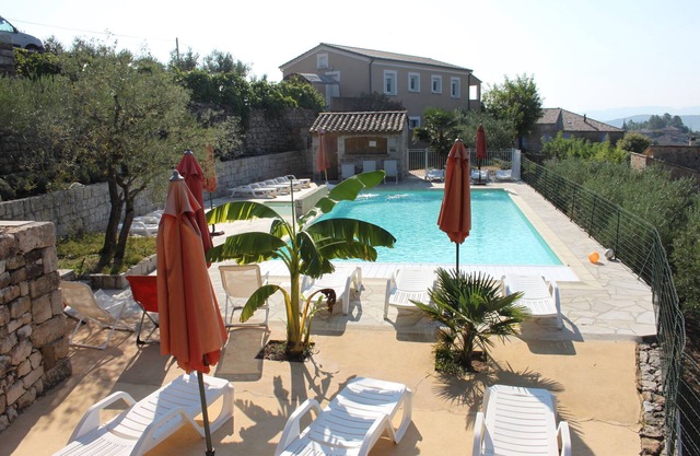 Furnished tourist accommodation 3 * south ardèche with shared pool