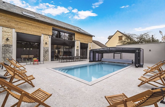 🏡 Gîte 5⭐ with heated pool - 15 people - Luxe & Nature en Ardennes