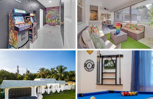 Game & Chill Manor - Arcade - Pool - Pool table