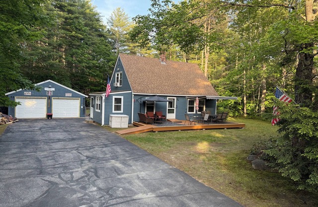 Game Room, 2 family rooms, on 3 levels, with a fenced yard and firewood provided