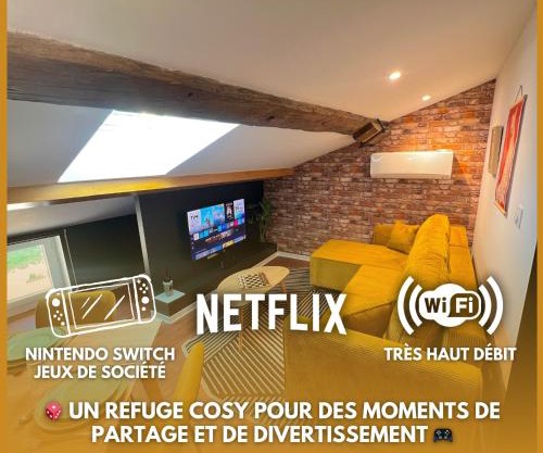 Garçonnière - Refuge parfait pour Amis et Jeux !
