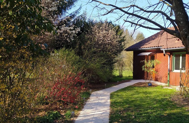 Gîte des Aillets, in the heart of the Revermont, close to the Jura.