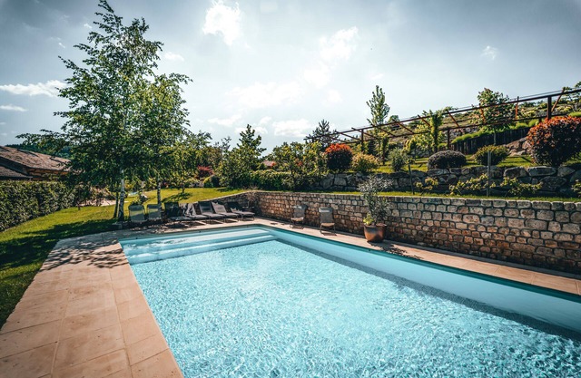 gite/house ardéchoise of character with swimming pool