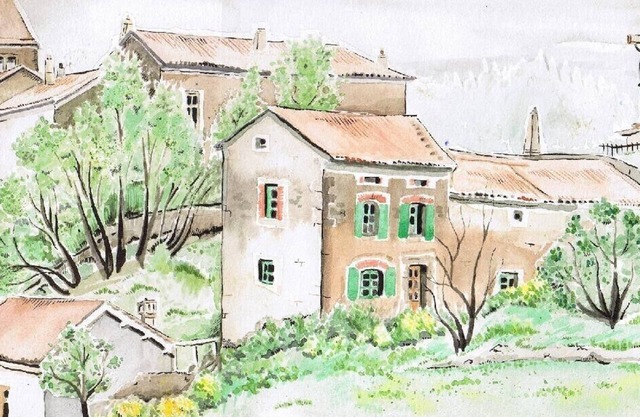 Gîte le Pigeonnier des Lilas in the Allier gorges