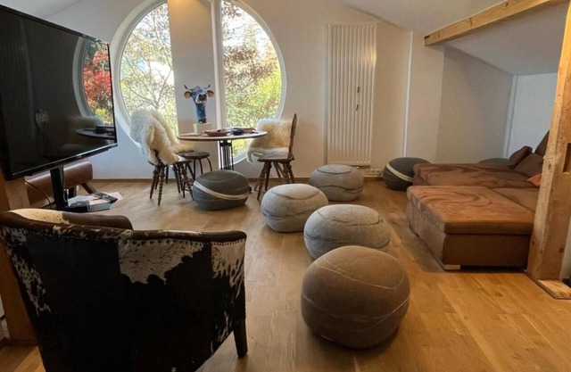 Glückliche Kuh-Villa