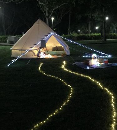 Glamping Kaki - Medium Bell Tent