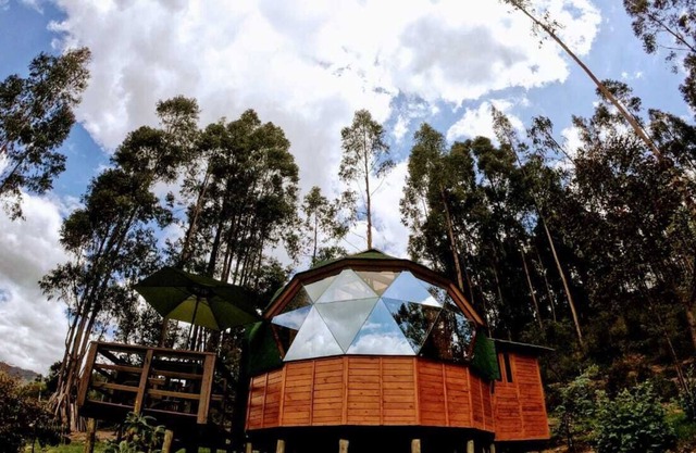 glamping with jacuzzi