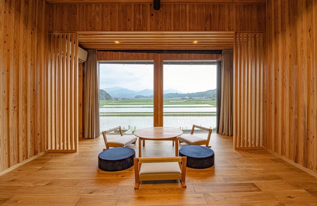 GLOCE宇佐 田宮-田んぼのお城- l 美しい田園と山々を一望 癒しと伝統を体感