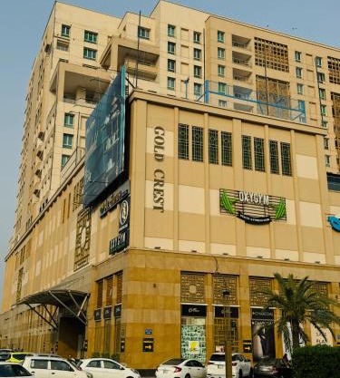 Goldcrest Luxury Serviced Apartments DHA Phase 4 Lahore Near Airport & MM Alam Road