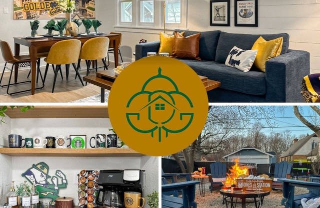 Golden Dome Getaway | Walk to ND | School Spirit!