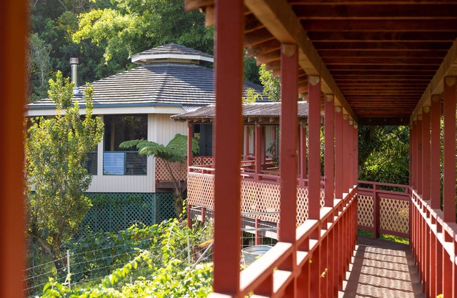 Gorgeous Octagon - surrounded by forrest and mini cows!