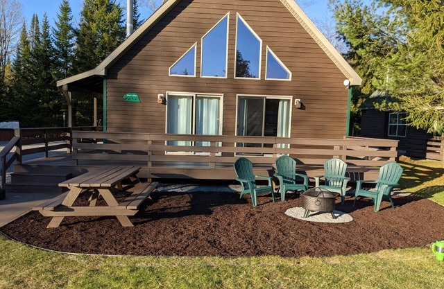 Gorgeous view of the lake from own private deck