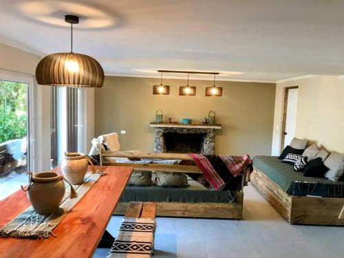 Gran casa orilla playa,12 personas,5 dormitorios